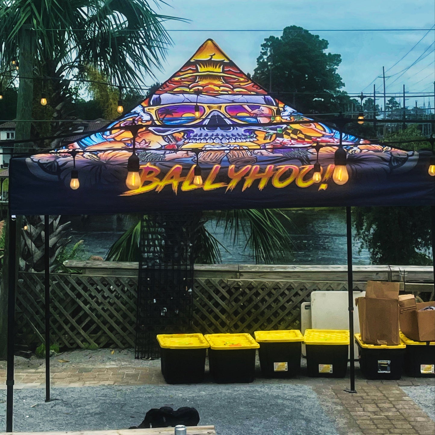 Custom Ballyhoo! 10x10 Tent