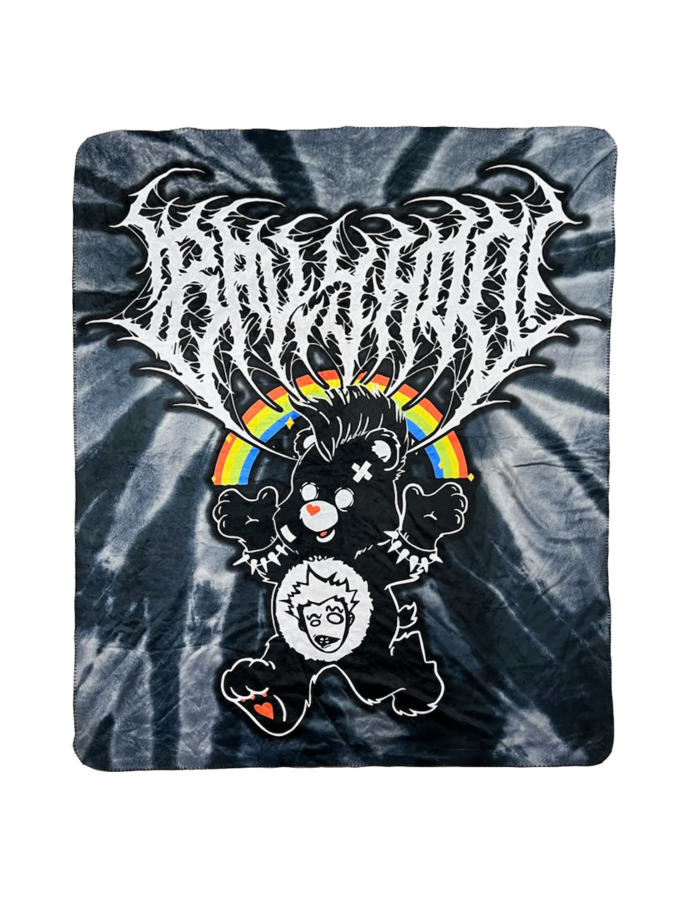 Metal Care Bear Blanket
