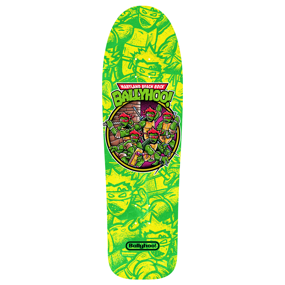 Old School TMNT Skate Deck