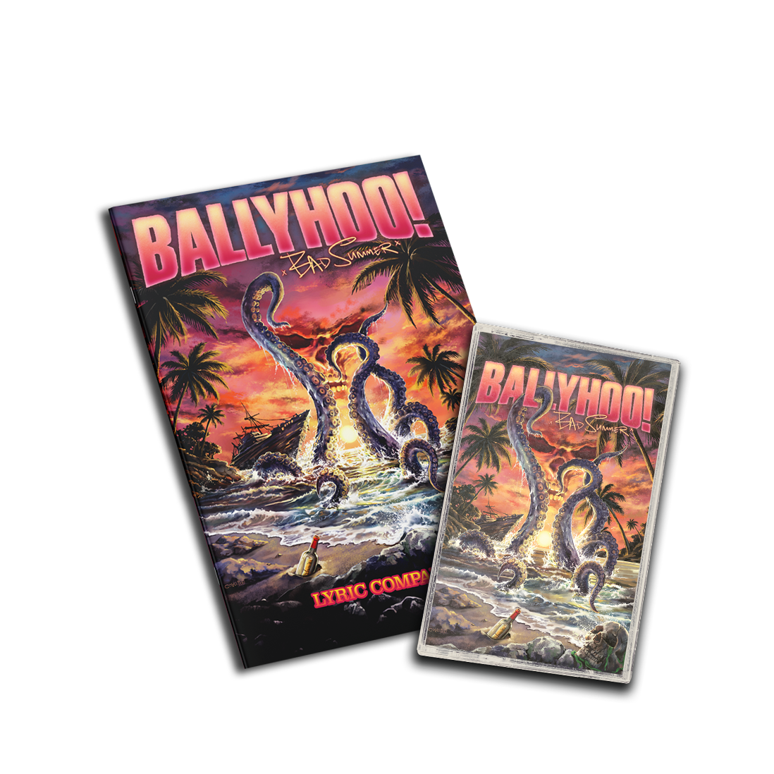 Bad Summer Cassette + Lyric Companion Bundle