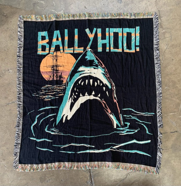 Jaws! Throw Blanket