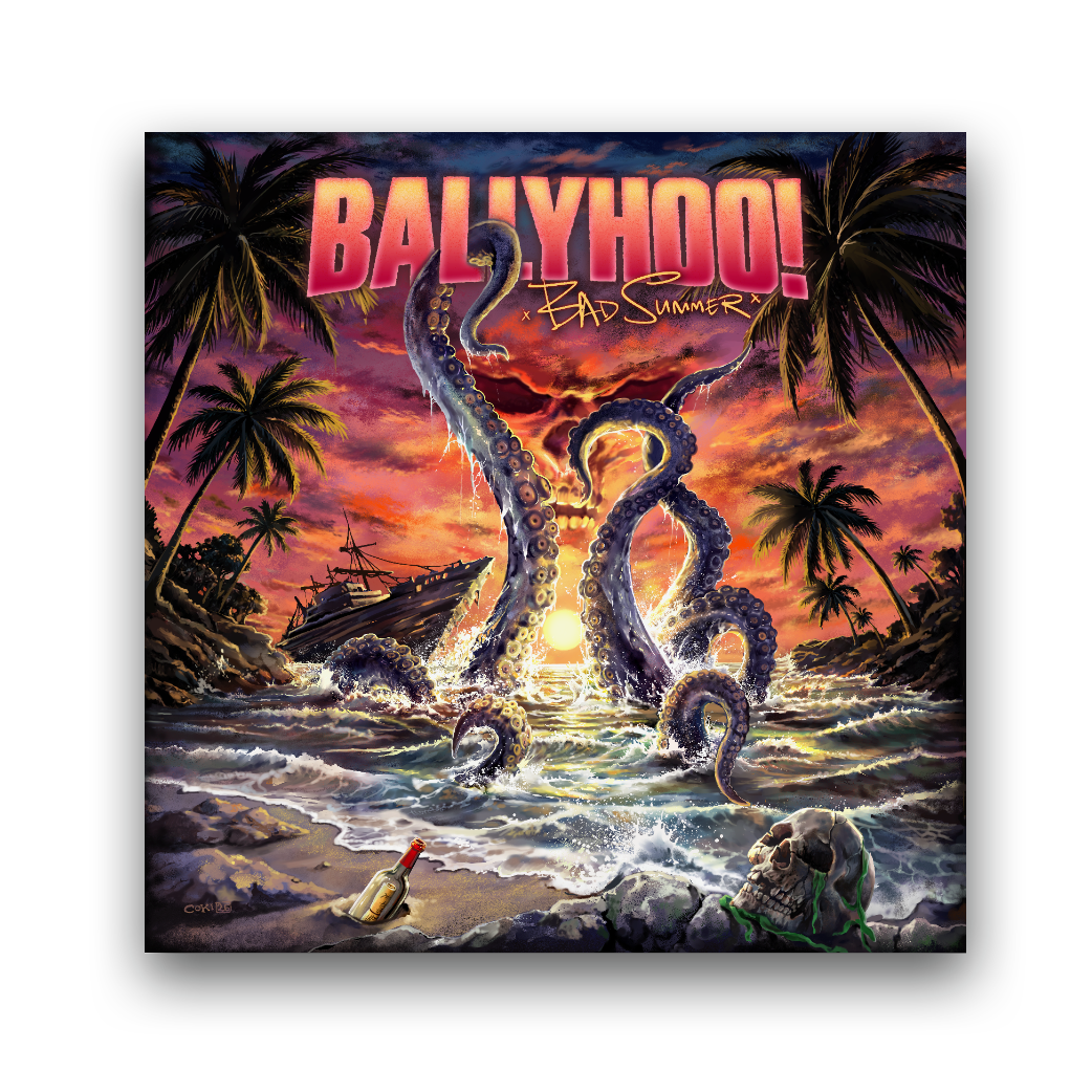Bad Summer Fridge Magnet