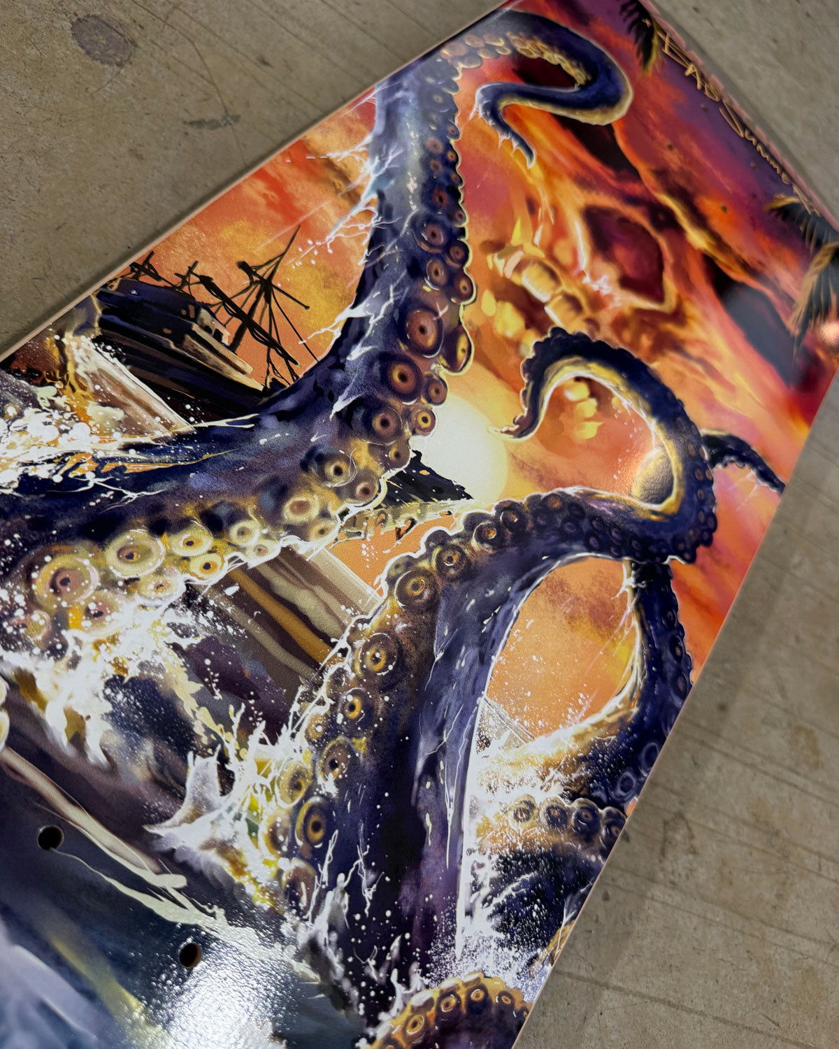Bad Summer Old School Skate Deck