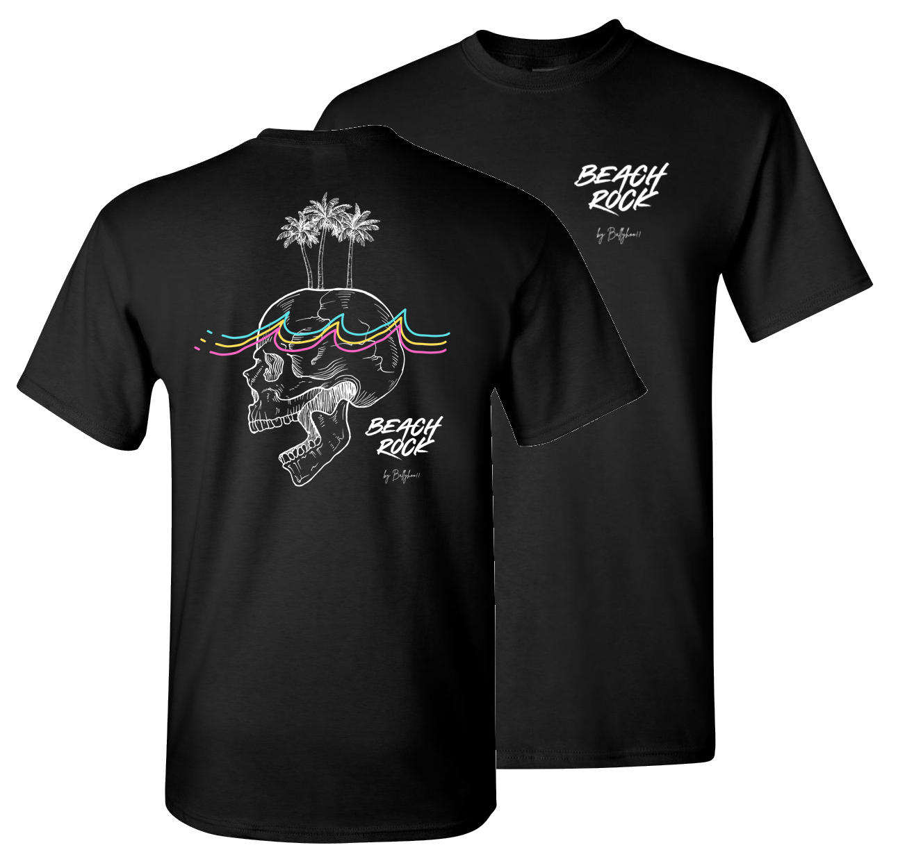 Beach Rock Tee (Skull Island) – Ballyhoo!