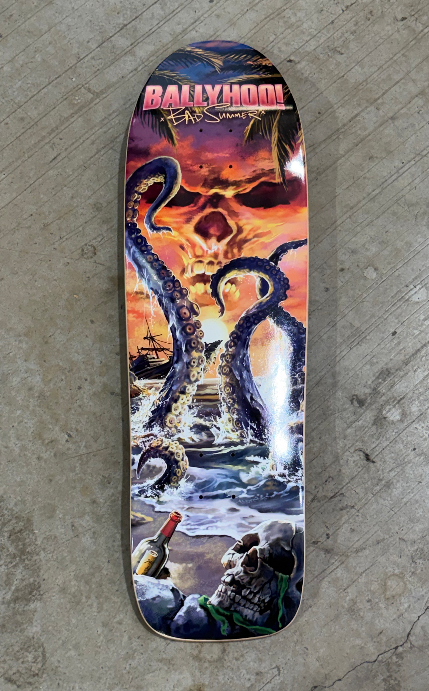Bad Summer Old School Skate Deck