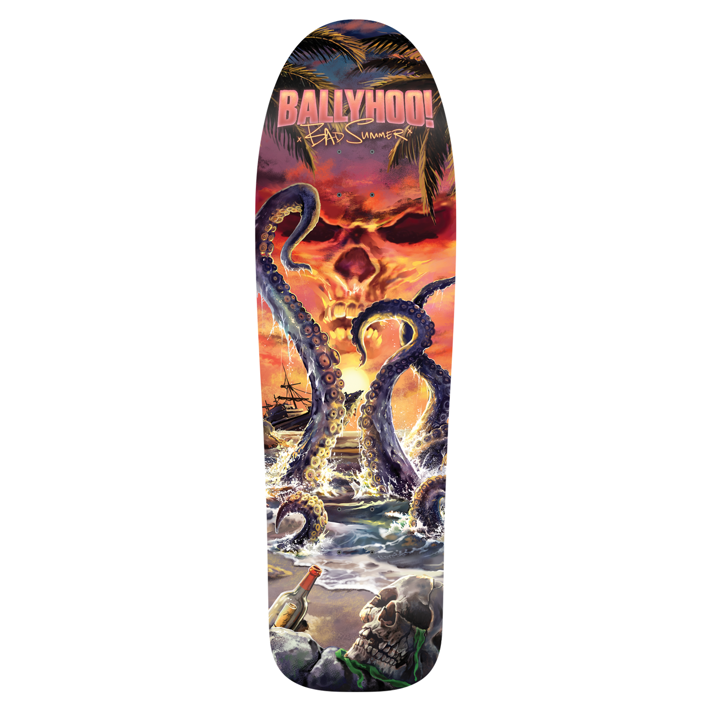Bad Summer Old School Skate Deck