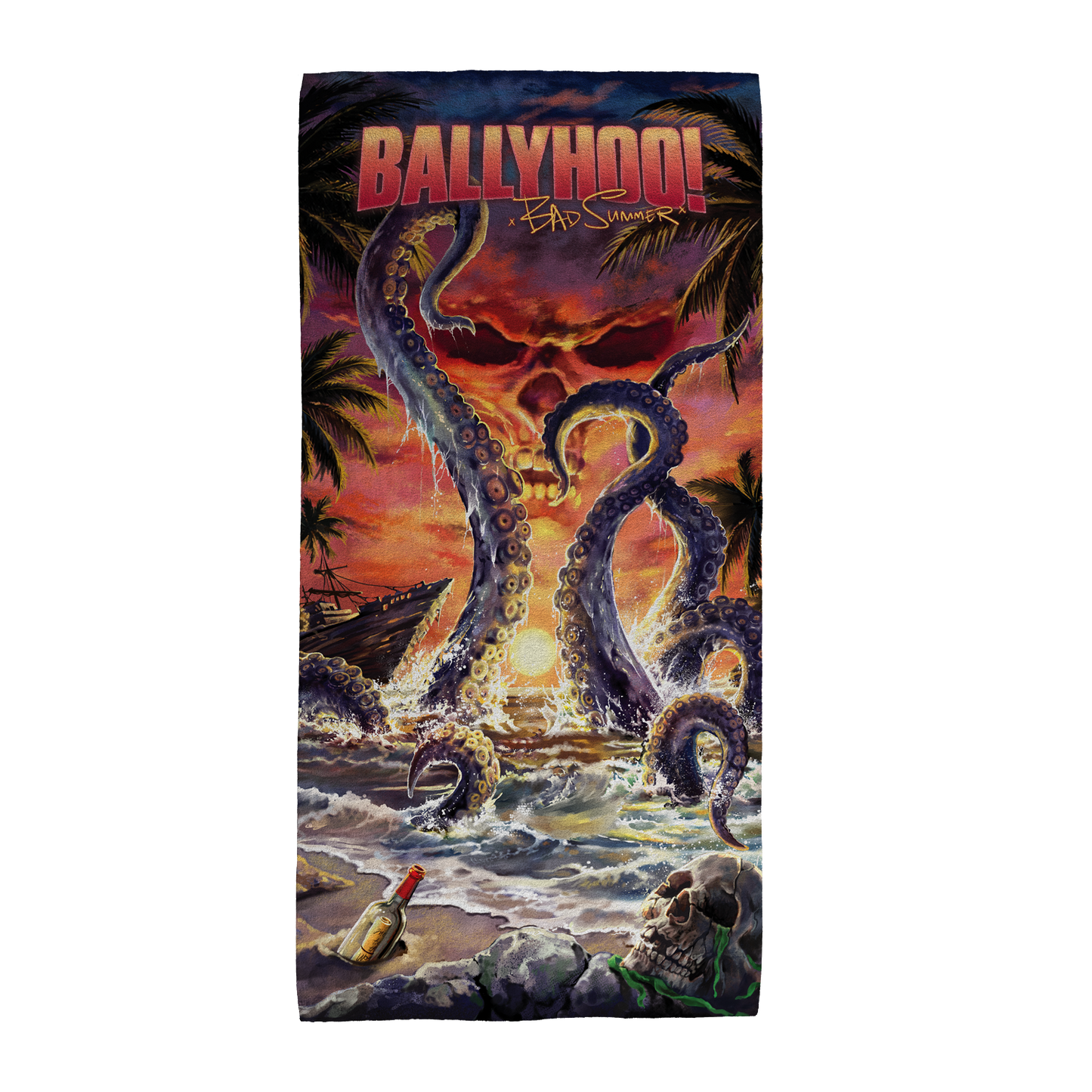 Bad Summer Beach Towel