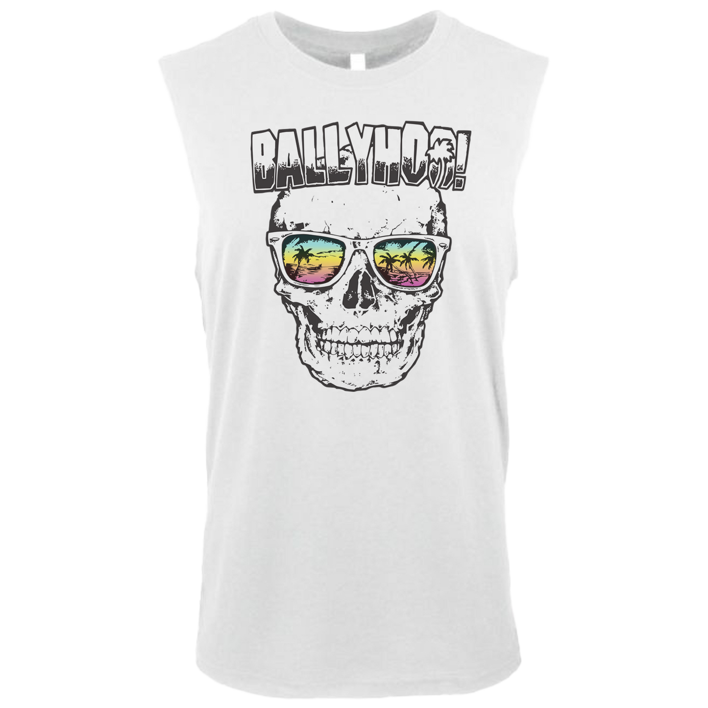 Skull In Shades Muscle Tee